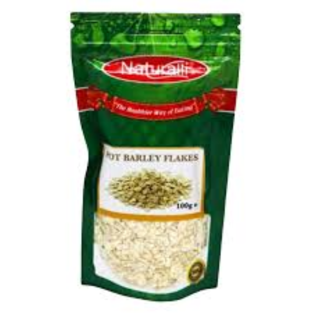 NATURALLI BARLEY FLAKES POT 100G
